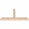 Ekena Millwork Portland Smooth Timber Gable Bracket, Douglas Fir, 72"W x 39"H x 5 1/2"D x 5 1/2"F, 13/12 Pitch GBW072X39X0606POR00SDF - alternate 4